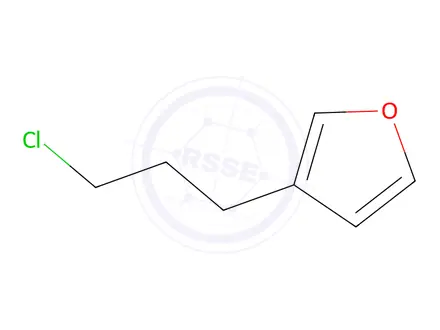 Chemical structure of 3-(3-Chloropropyl)furan