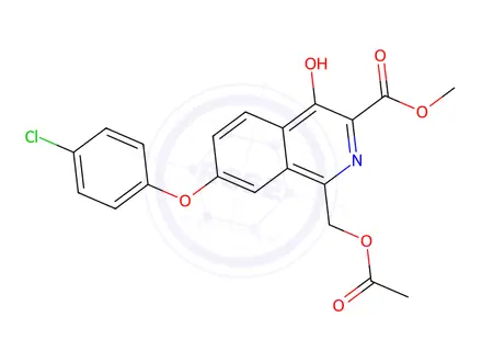 Chemical structure of Roxadustat Impurity 27