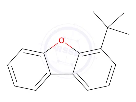 Chemical structure of 4-(tert-butyl)dibenzo[b,d]furan