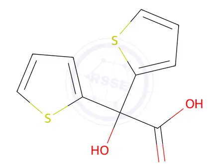 Chemical structure of Tiotropium EP Impurity A