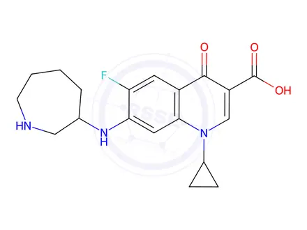 Chemical structure of Besifloxacin Impurity 3