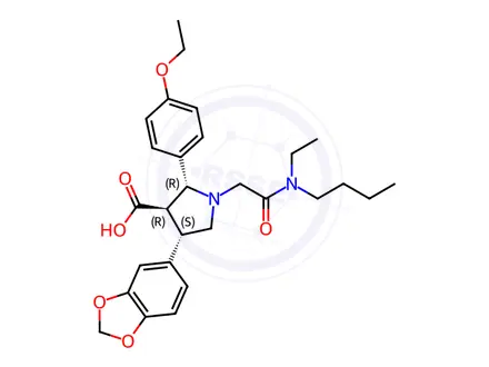 Chemical structure of Atrasentan Hydrochloride Impurity 205
