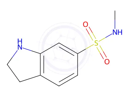 Chemical structure of n-Methyl-2,3-dihydro-1h-indole-6-sulfonamide