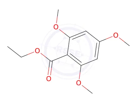 Chemical structure of Ethyl 2,4,6-trimethoxybenzoate