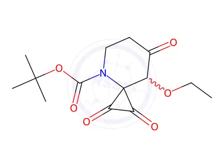 Chemical structure of 3-Ethoxyoxalyl-4-oxopiperidine-1-carboxylic Acid tert-Butyl Ester