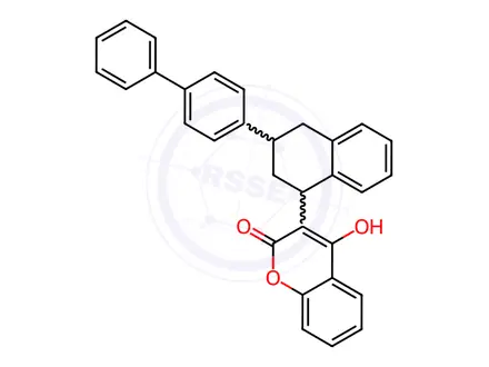 Chemical structure of Difenacoum
