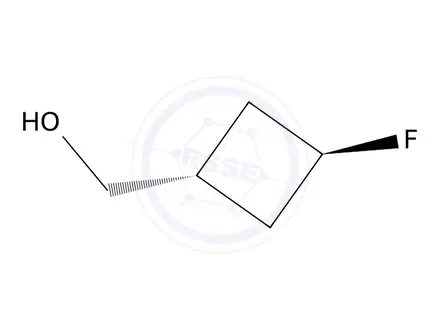 Chemical structure of ((1R,3r)-3-fluorocyclobutyl)methanol