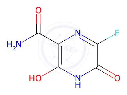 Chemical structure of Favipiravir-5-hydroxy
