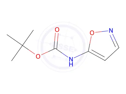 Chemical structure of tert-butyl isoxazol-5-ylcarbamate