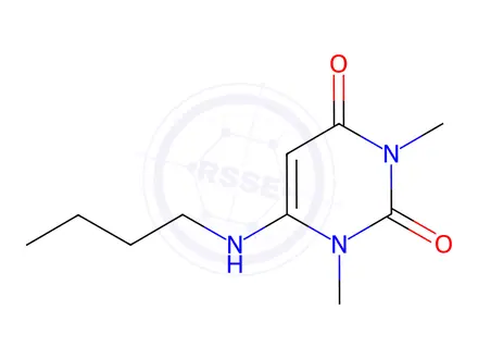 Chemical structure of Uracil Impurity 42