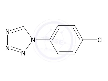 Chemical structure of 1-(4-Chlorophenyl)-1h-1,2,3,4-tetrazole