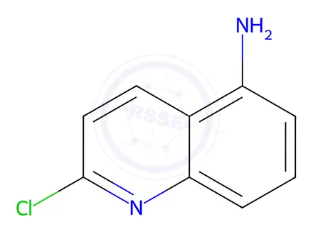 Chemical structure of 2-chloroquinolin-5-amine