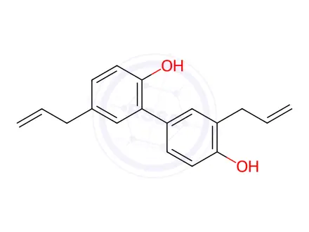 Chemical structure of Honokiol