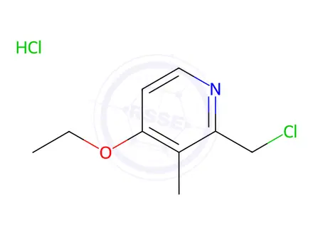 Chemical structure of Ilaprazole Impurity 101(Hydrochloride)