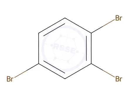 Chemical structure of 1,2,4-Tribromobenzene