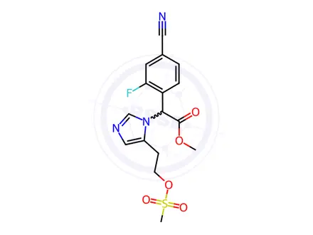Chemical structure of Osilodrostat Impurity 4