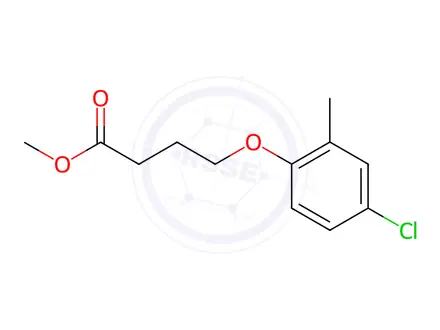 Chemical structure of MCPB-methyl ester