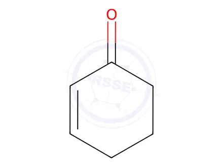 Chemical structure of Cyclohex-2-Enone