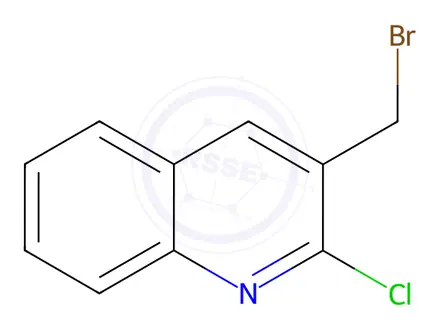 Chemical structure of 3-(bromomethyl)-2-chloroquinoline