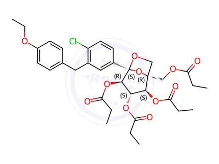 Chemical structure of Ertugliflozin Impurity 119