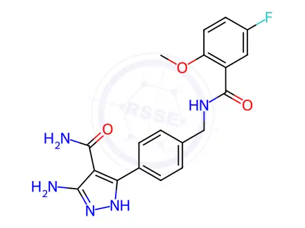 Chemical structure of Pirtobrutinib Impurity 164