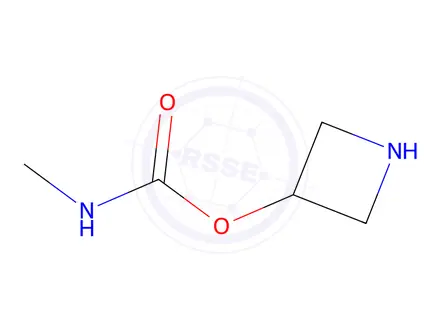 Chemical structure of Azetidin-3-yl methylcarbamate