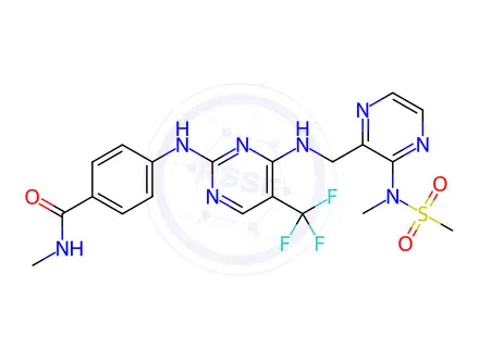 Chemical structure of Defactinib