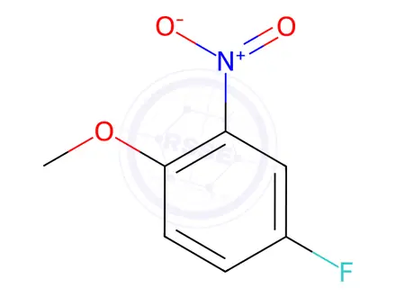 Chemical structure of 4-Fluoro-2-nitroanisole