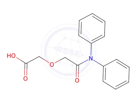 Chemical structure of 2-(2-(Diphenylamino)-2-oxoethoxy)acetic acid