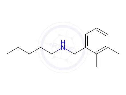 Chemical structure of n-(2,3-Dimethylbenzyl)pentan-1-amine