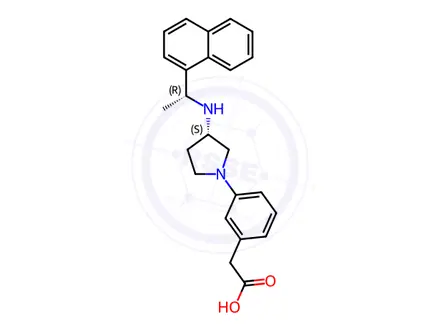 Chemical structure of Evocalcet Impurity 104