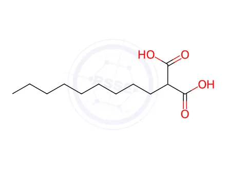 Chemical structure of N-NONYLMALONIC ACID