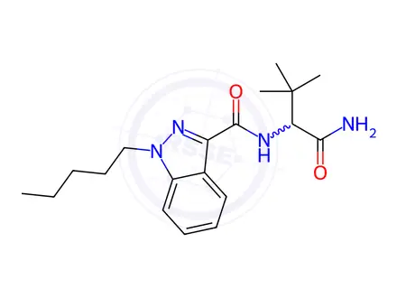 Chemical structure of ADB-PINACA