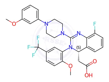 Chemical structure of Letermovir