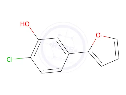 Chemical structure of 2-Chloro-5-(furan-2-yl)phenol