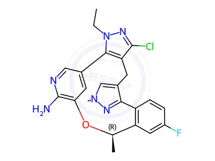 Chemical structure of Neladalkib