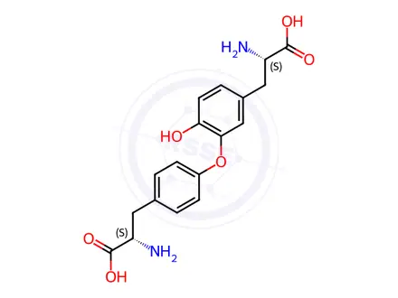 Chemical structure of Tyrosine Impurity 82 (Isodityrosine)