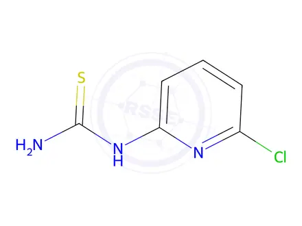Chemical structure of 1-(6-Chloropyridin-2-yl)thiourea