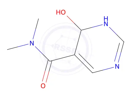 Chemical structure of 4-Hydroxy-N,N-dimethyl-1,4-dihydropyrimidine-5-carboxamide