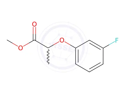 Chemical structure of Methyl 2-(3-fluorophenoxy)propanoate