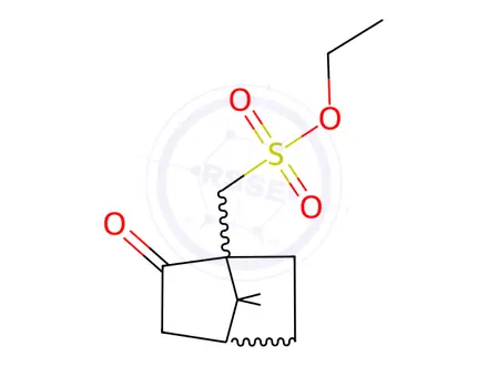 Chemical structure of Camphorsulfonic acid Ethyl Ester