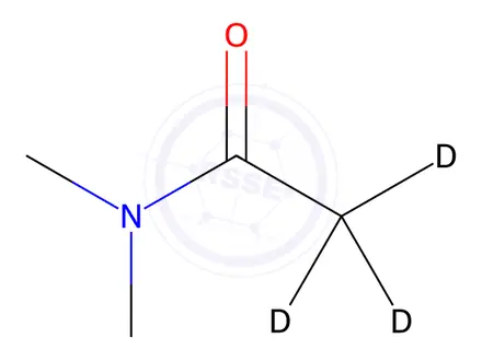 Chemical structure of N,N-Dimethylacetamide-2,2,2-d3