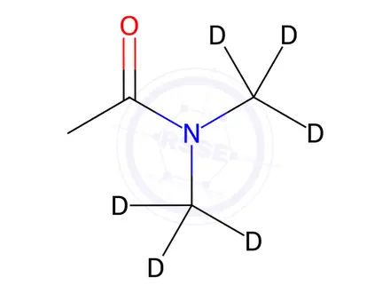 Chemical structure of N,N-Dimethyl-d6-acetamide