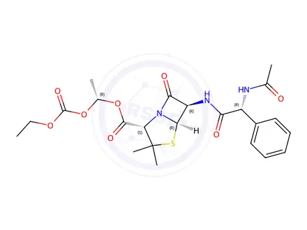 Chemical structure of Bacampicillin Hydrochloride EP Impurity H