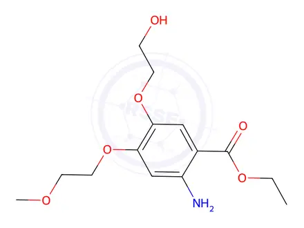 Chemical structure of Erlotinib Impurity 32