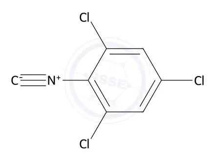 Chemical structure of 2,4,6-Trichlorophenylisocyanide