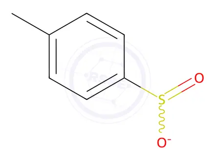 Chemical structure of P-TOLUENESULFINIC ACID SODIUM SALT