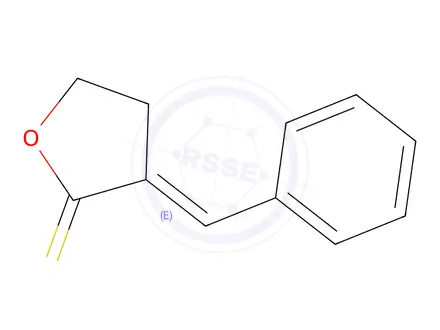Chemical structure of (E)-3-Benzylidenedihydrofuran-2(3H)-thione