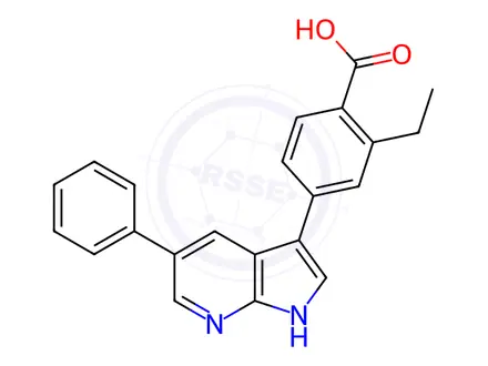 Chemical structure of GSK 650394 Impurity 13
