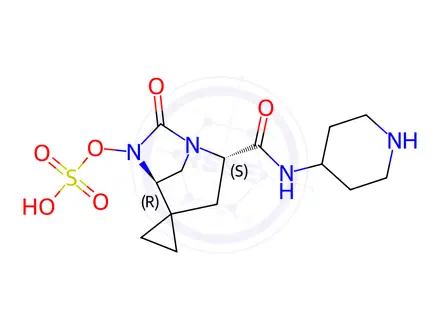 Chemical structure of Relebactam Impurity 34